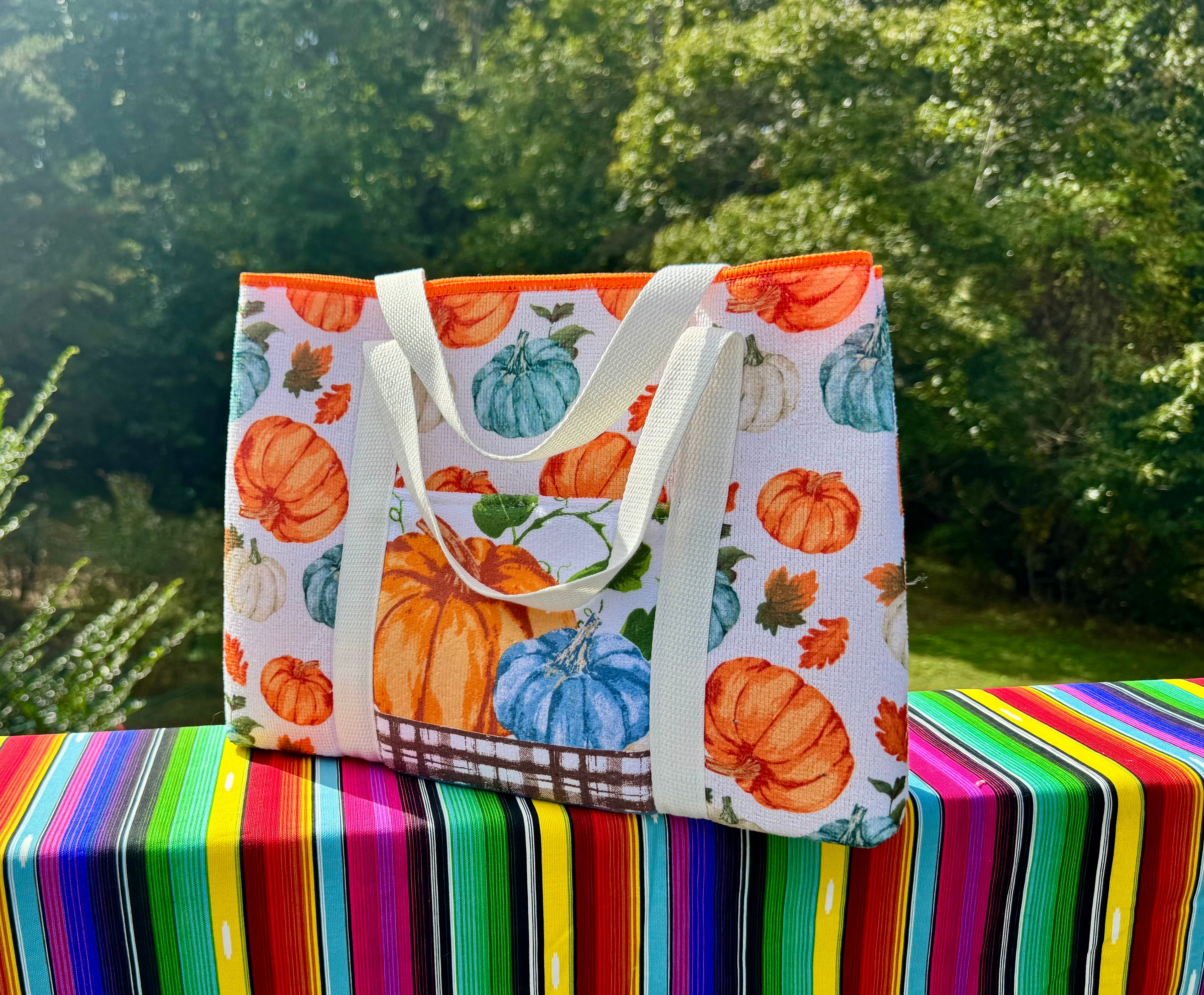 Two Pocket Small tote - Project bag