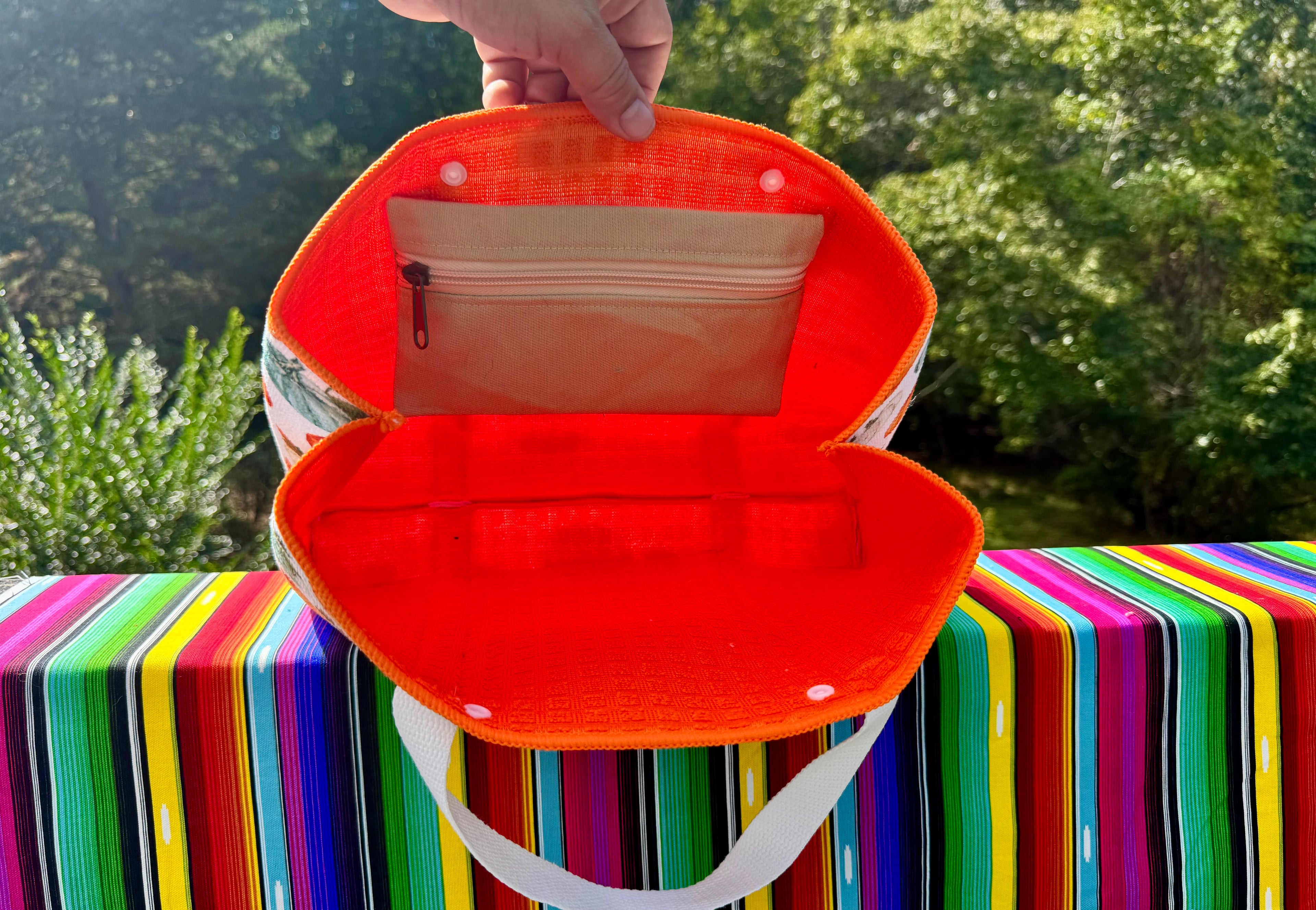 Two Pocket Small tote - Project bag