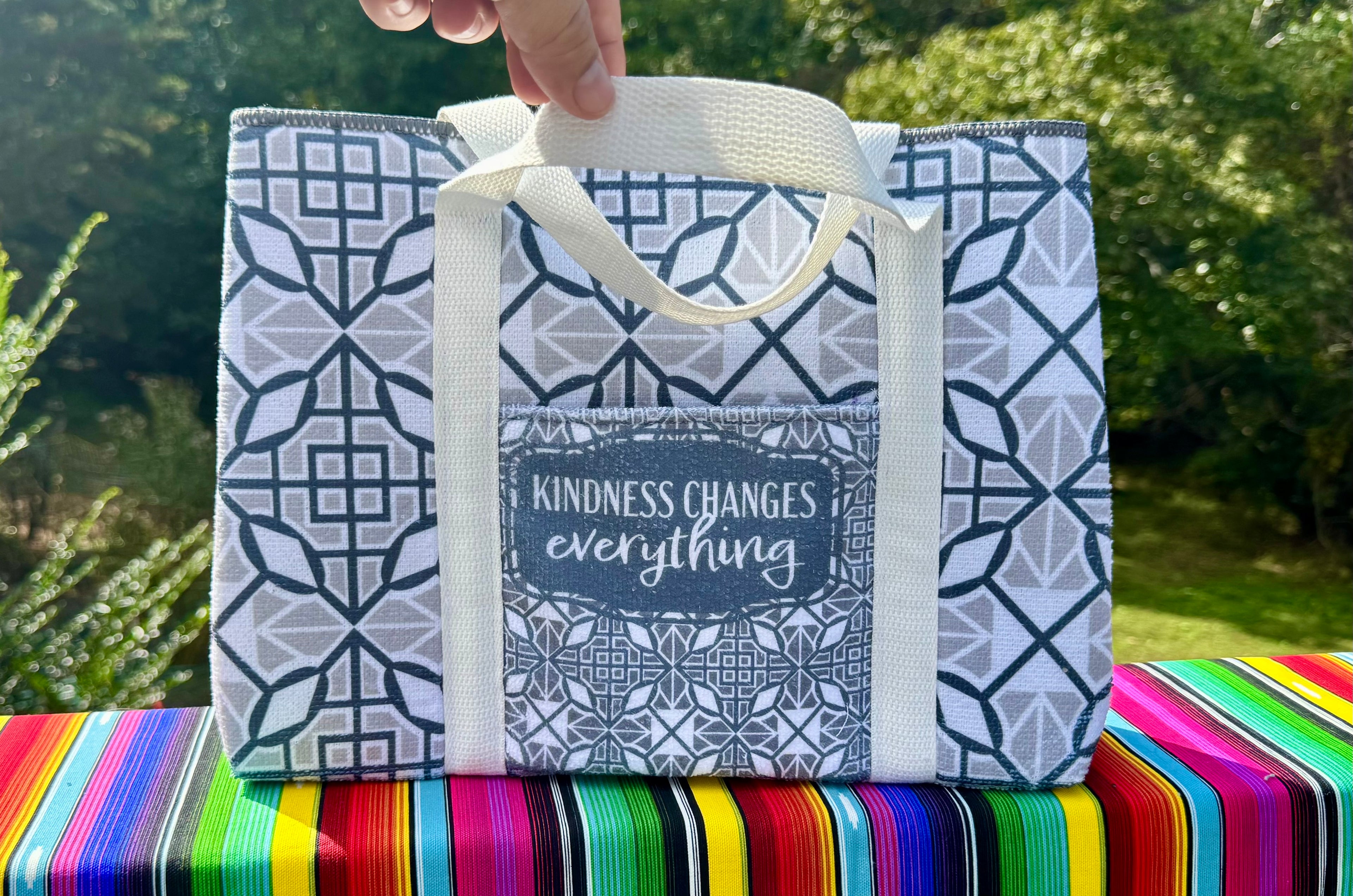 Two Pocket Small tote - Project bag