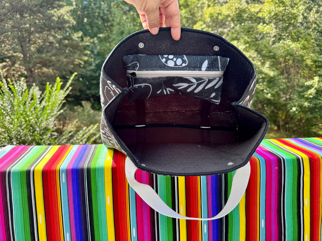 Two Pocket Small tote - Project bag