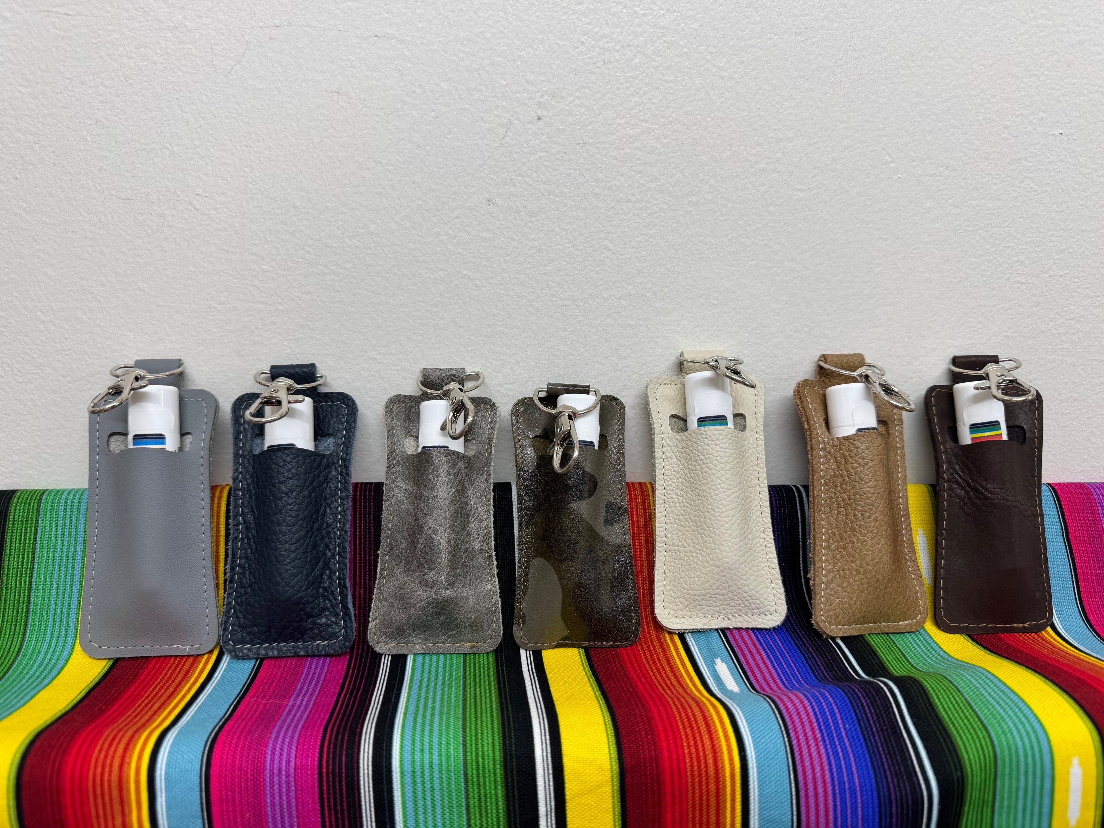 Lip Balm/ Lighter Holder - Leather