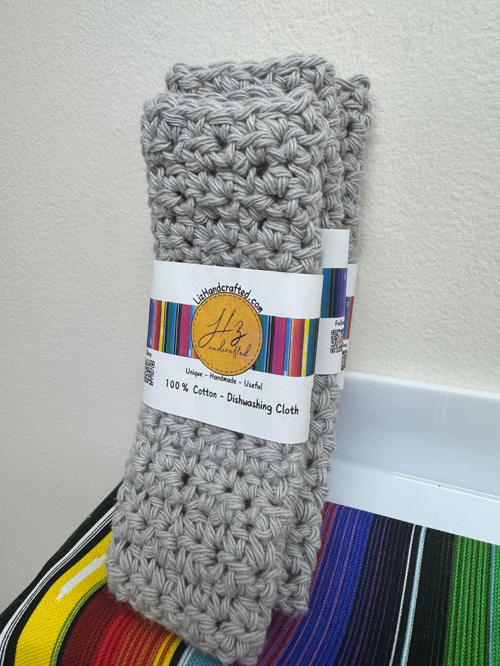 100% Cotton - Dishcloth